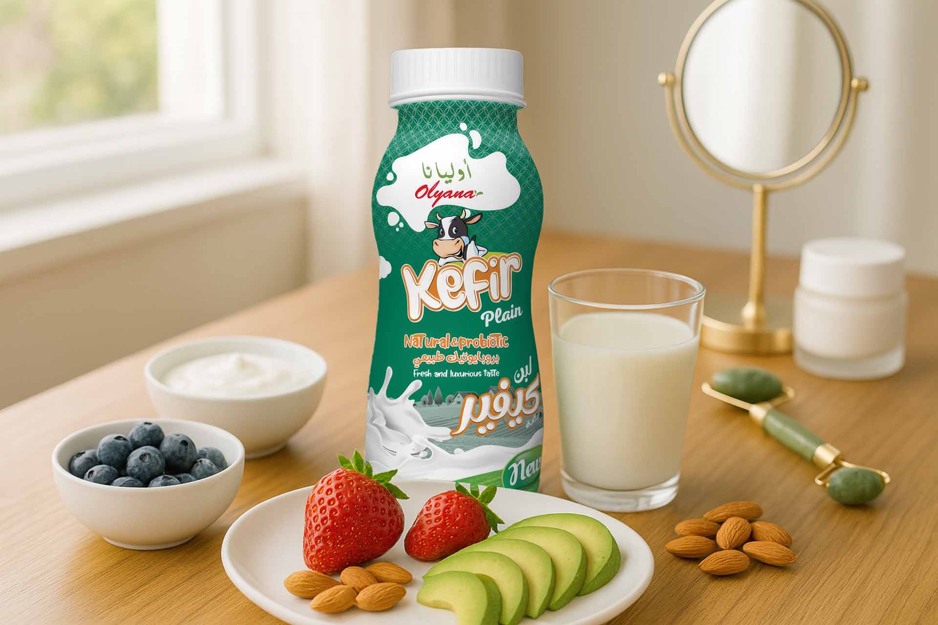 Kefir and skin health