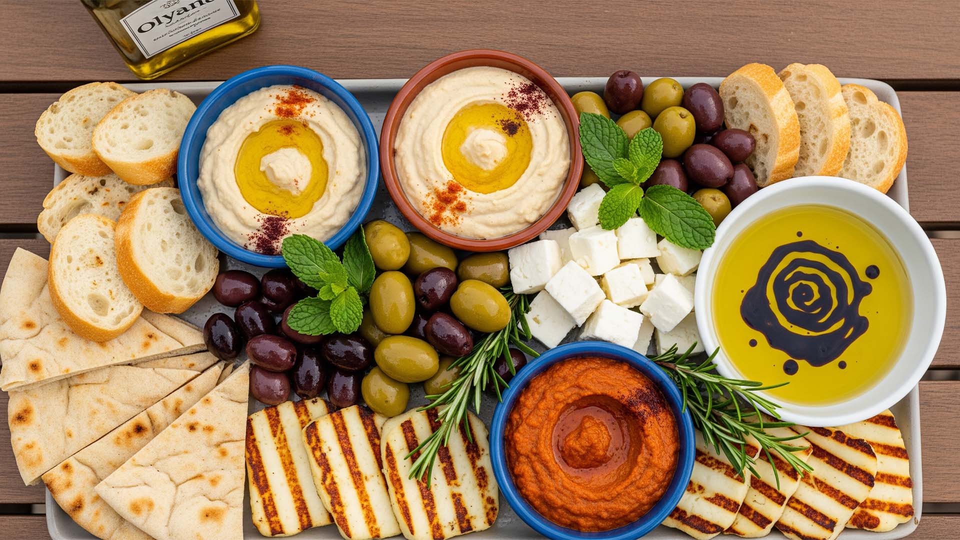 Olyana mezze platter