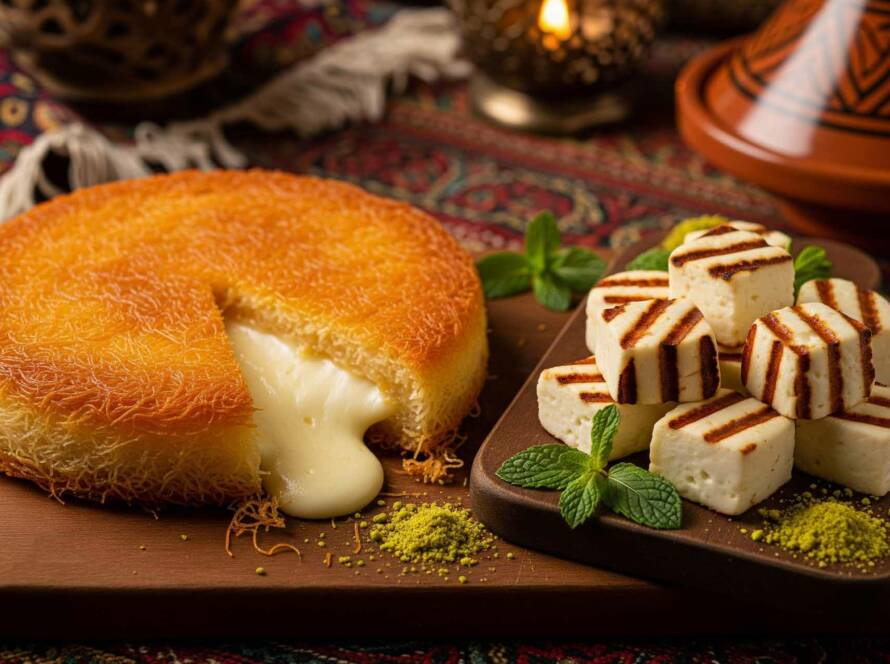 Difference between Akkawi and Nabulsi cheese