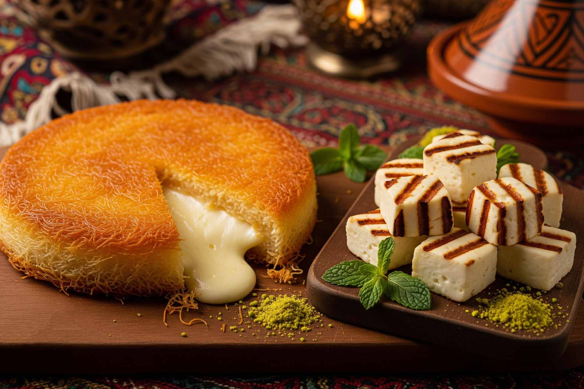 Difference between Akkawi and Nabulsi cheese